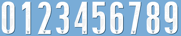 Lazio 14-15 Kit Numbers (2)