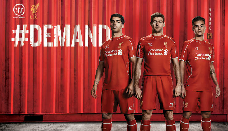 Liverpool 14 15 Home Kit