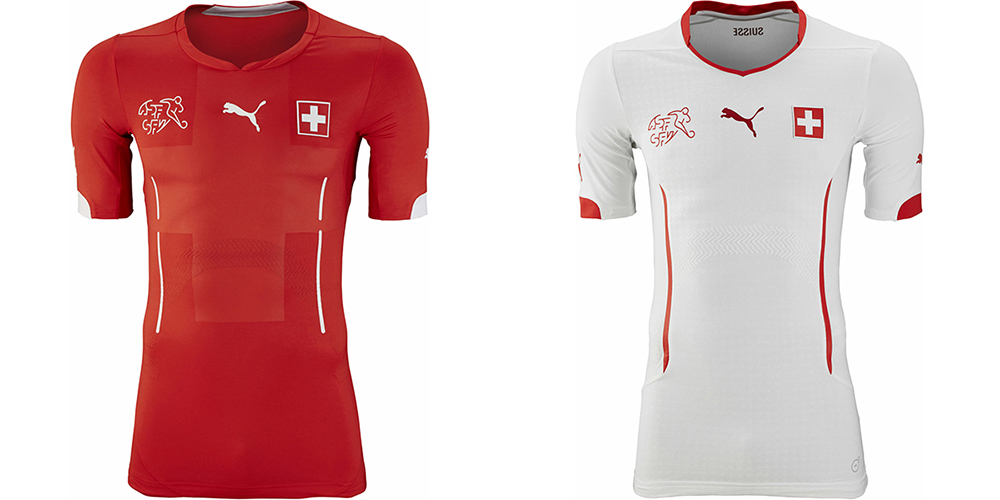 Форма сборной Швейцарии ЧМ-2014