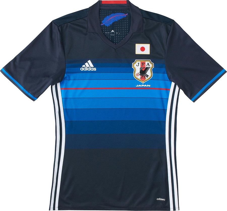 Домашняя форма сборной Японии 2016
