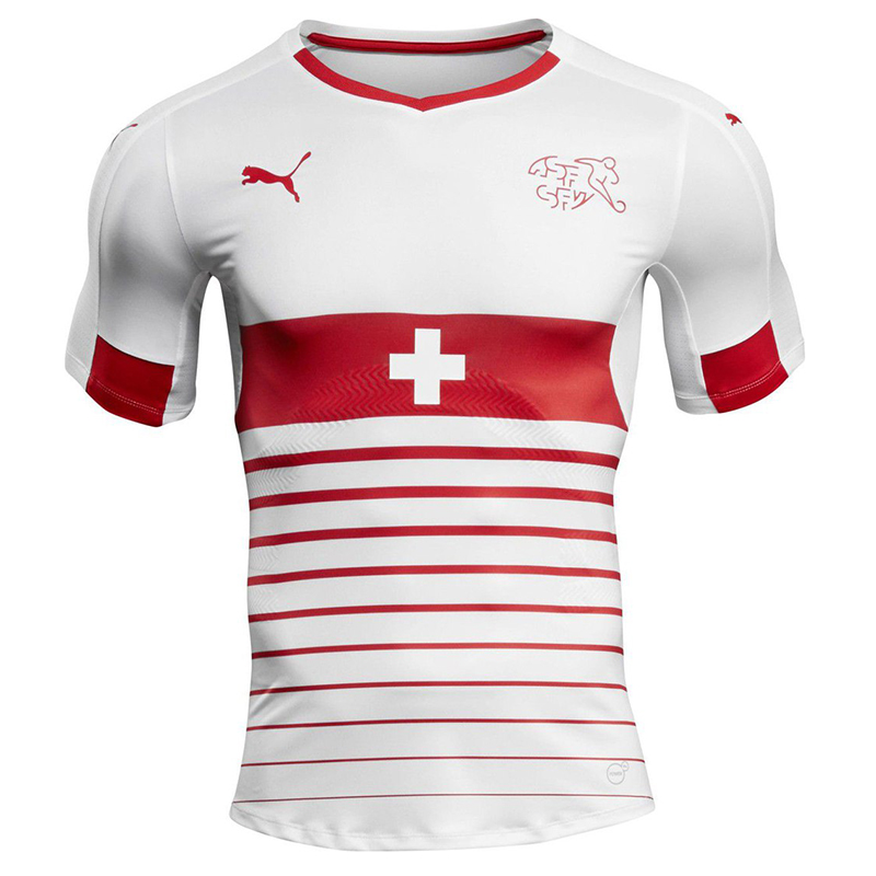 Новая гостевая форма сборной Швейцарии Евро-2016