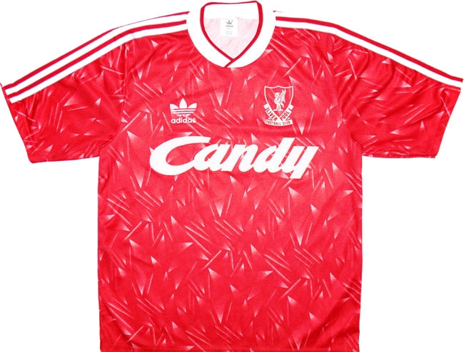 Домашняя форма "Ливерпуля" 1989/91