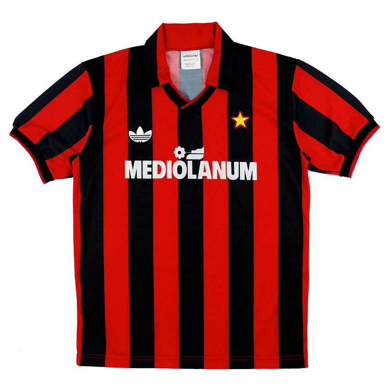 Домашняя форма "Милана" 1991-92