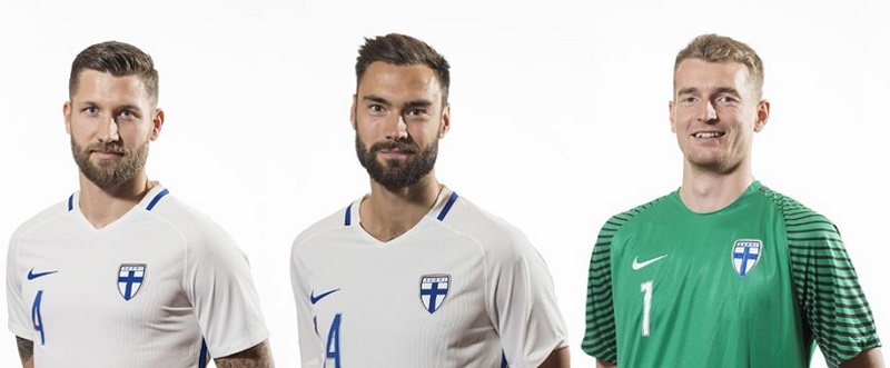 Компания Nike представила новую форму сборной Финляндии 2016.