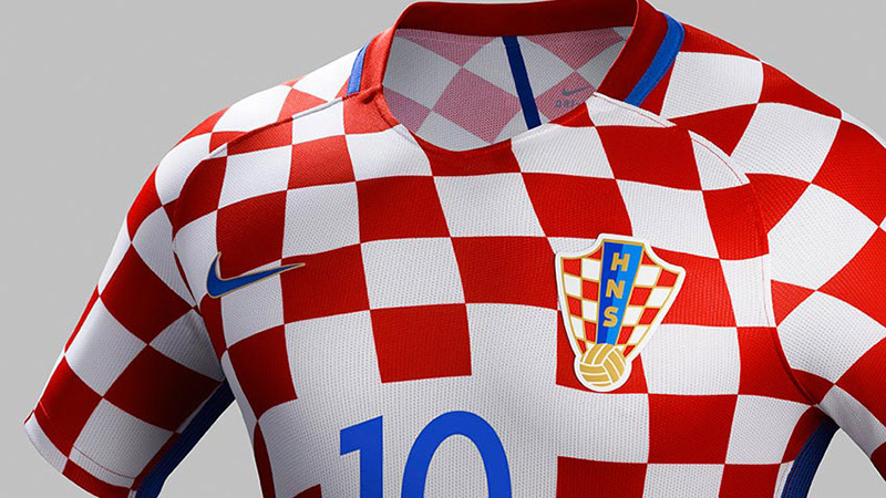 Новая форма сборной Хорватии 2016