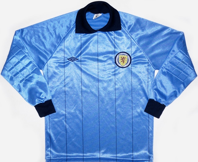 Вратарская форма сборной Шотландии 1982-85