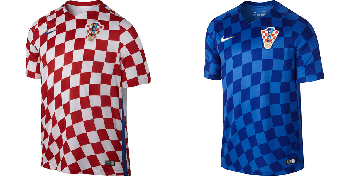 Новая форма сборной Хорватии Евро-2016