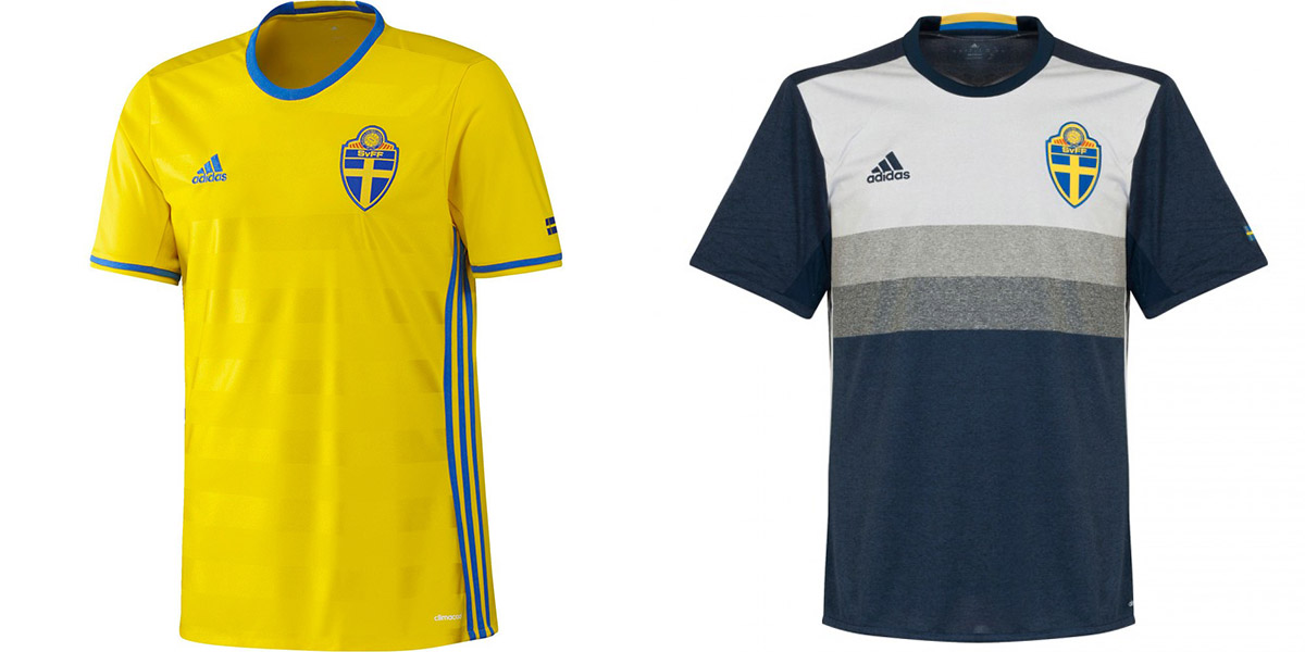 Новая форма сборной Швеция Евро-2016