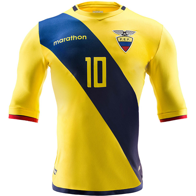 Домашняя форма сборной Эквадора 2016