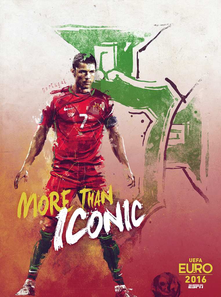 Плакат сборной Португалии