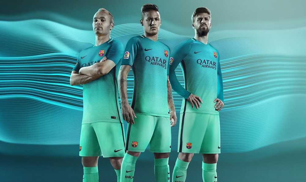 Третья форма "Барселоны" 2016-17| Barcelona Third Kit 2016-2017