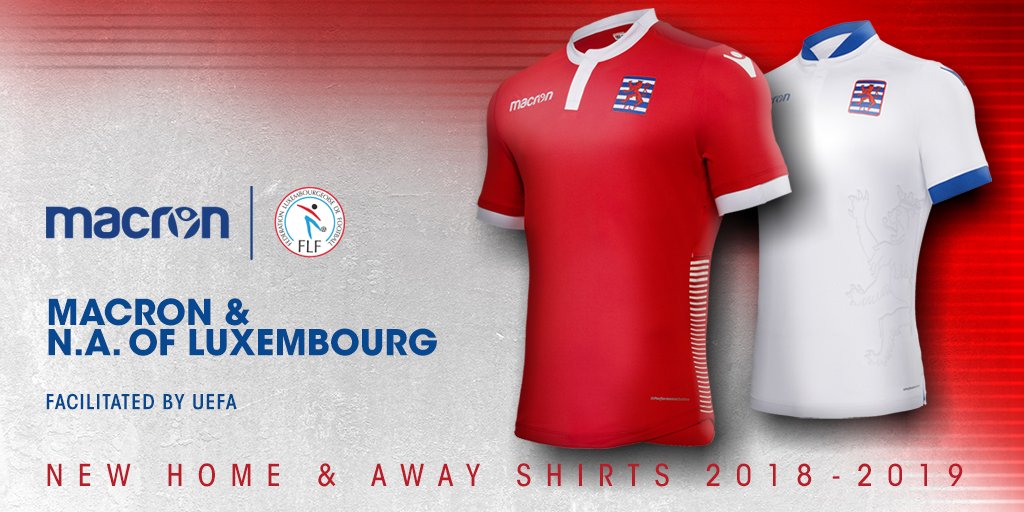 Форма сборной Люксембурга 2018