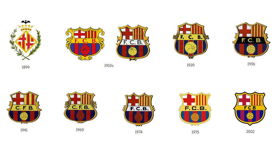 Новый логотип "Барселоны"