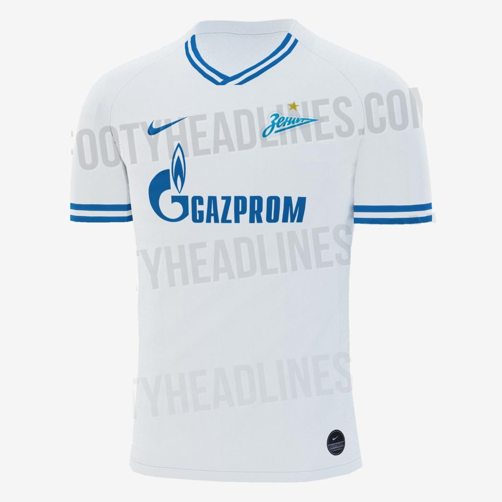 Гостевая форма "Зенита" 2019-2020.