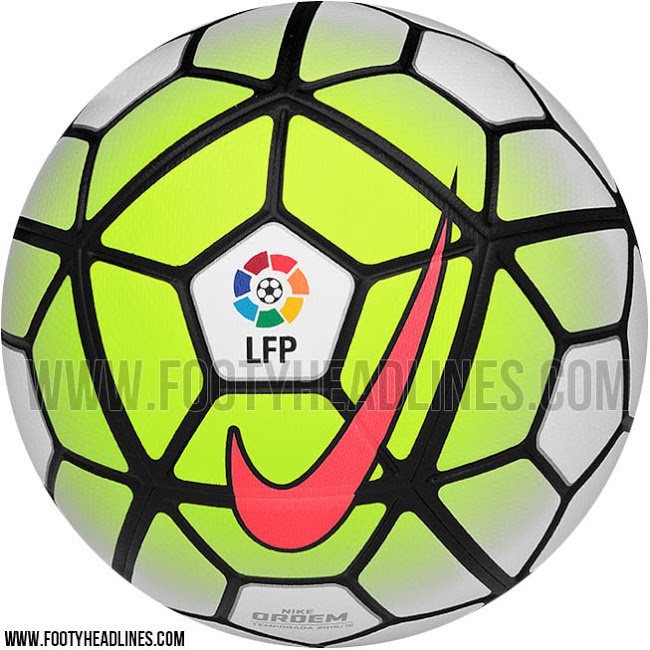 Новый мяч Ла Лиги Nike Ordem La Liga 15-16