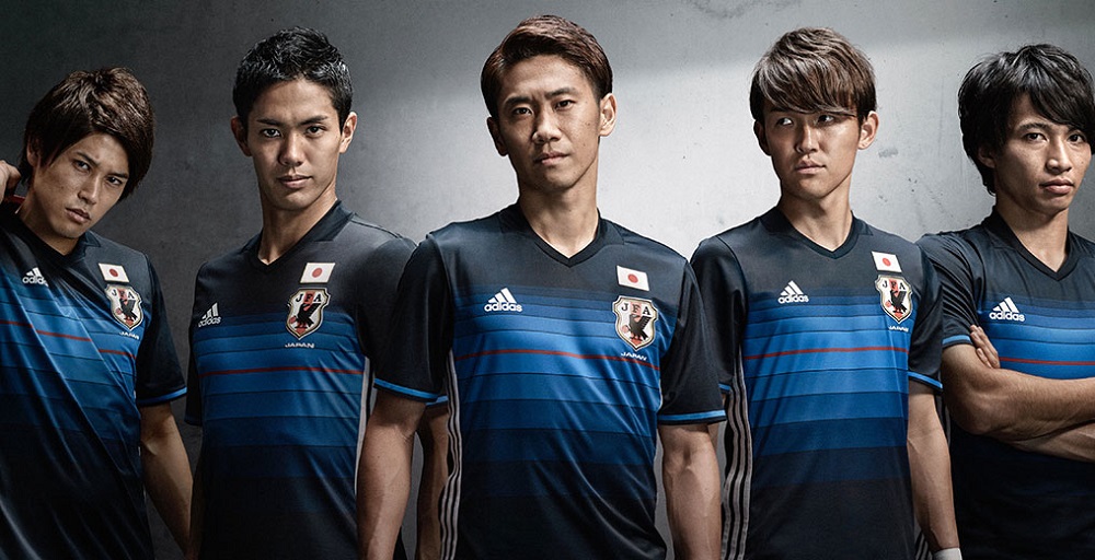 Домашняя форма сборной Японии 2016