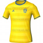 Домашняя форма сборной Швеции Евро-2016