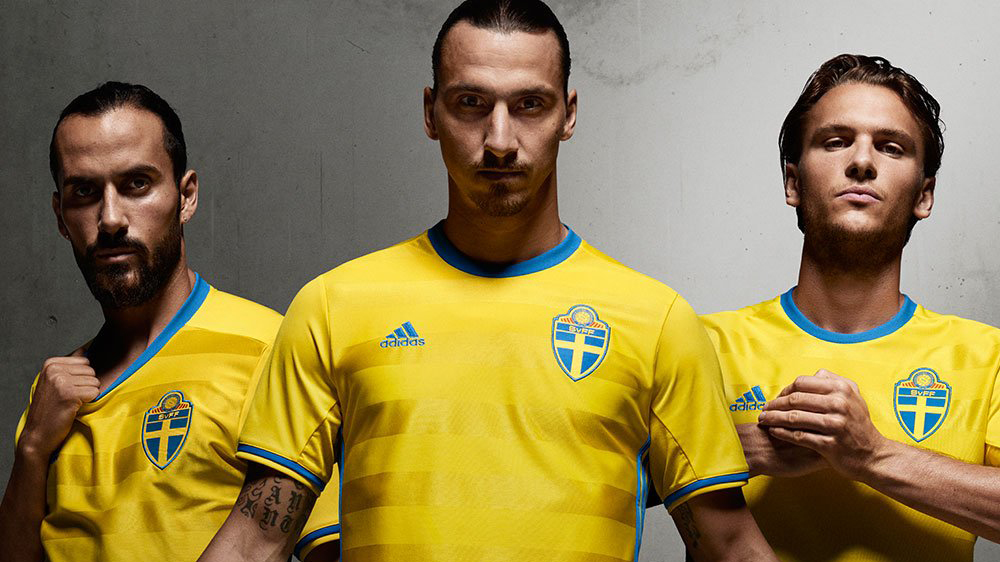 Форма сборной Швеции Евро-2016