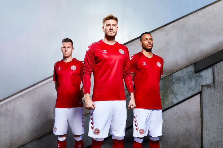 Новая форма сборной Дании 2018