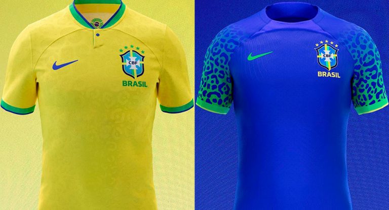 Новая форма сборной Бразилии 2022